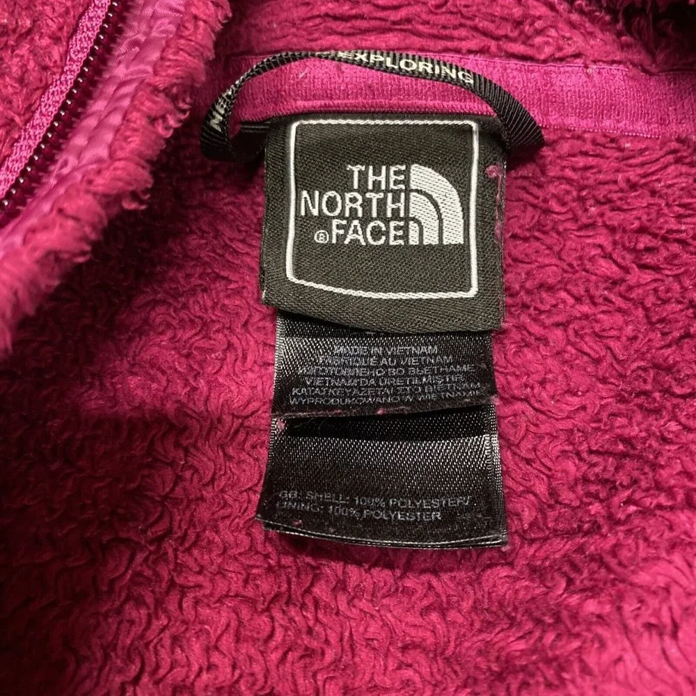 The North Face Women’s Cranberry Osito Full Zip Fleece Jacket Size Small Logo - Picture 5 of 12